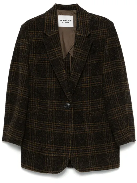MARANT ÉTOILE Gesina blazer Green VE0522FBC3D02E