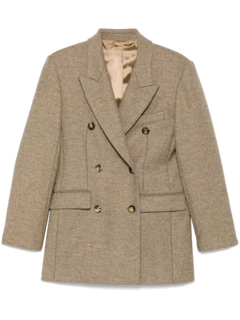 ISABEL MARANT Isidora coat Neutrals MA0451FAC3E01I