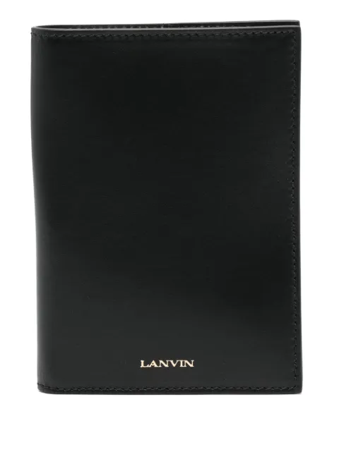 Lanvin leather passport holder Black LWSLSYPHSMLEP25