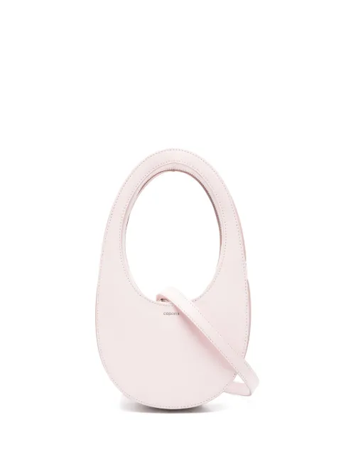Coperni mini Swipe tote bag Pink COPBA38BISF6031