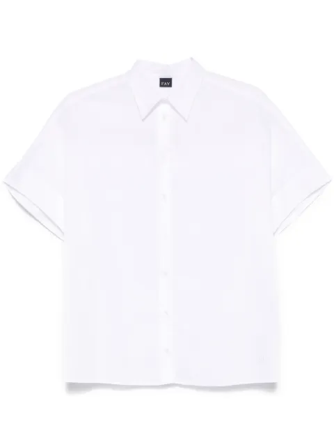 Fay cotton shirt White NCWA2505660