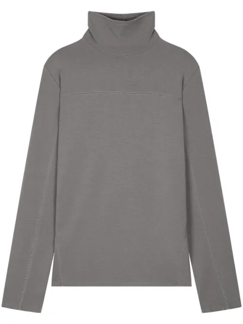 TOMBOY roll-neck long-sleeve T-shirt Grey 91U5122001