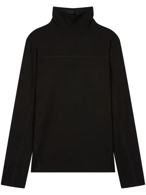 TOMBOY roll-neck long-sleeve T-shirt Black 91U5122001