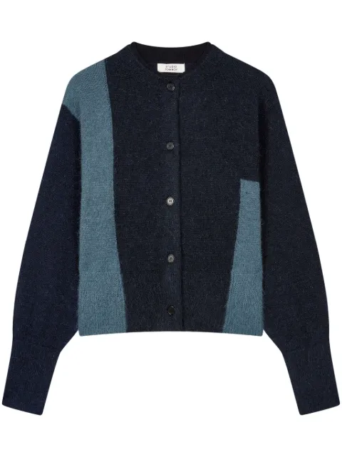 TOMBOY colour-block cardigan Blue 9105151105