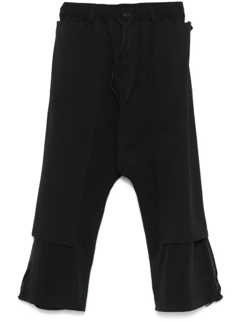 Y-3 3-Stripes open-hem track pants Black JN4990