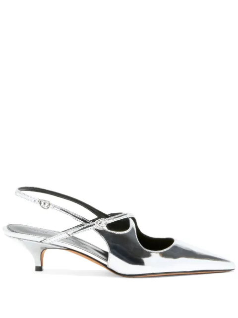 Proenza Schouler 40mm Slash pumps Grey SH252038F001WF