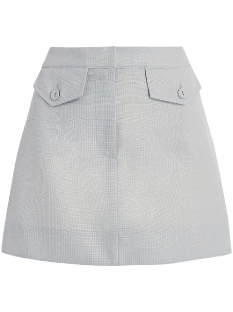 Proenza Schouler White Label Jamison mini skirt Grey WL2525200AY197
