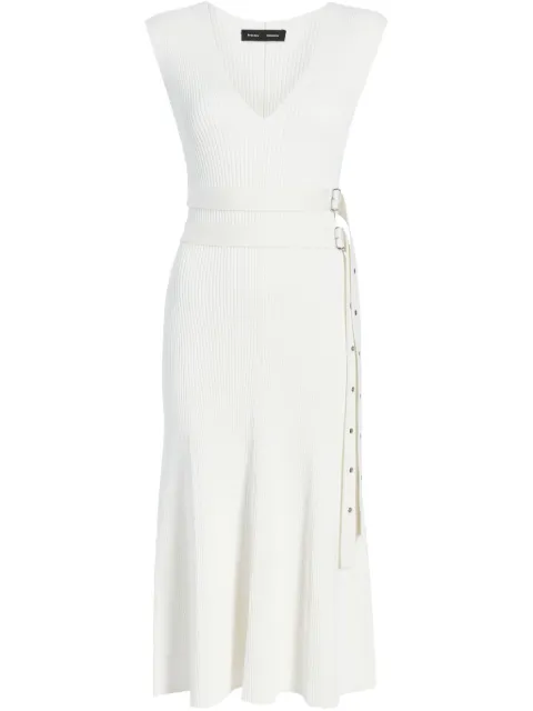 Proenza Schouler Madeline midi dress White R2527249KY349