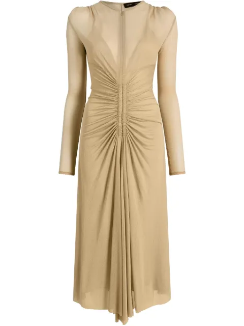 Proenza Schouler Kerstin midi dress Neutrals R2523030JY123
