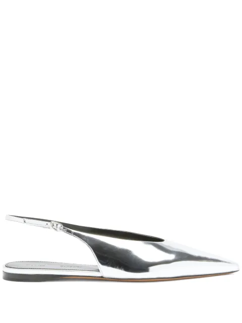 Proenza Schouler Slash ballerina shoes Grey SH252036F001FC