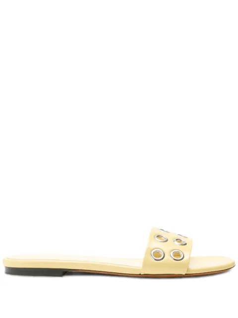 Proenza Schouler Grommet sandals Yellow SH252045X007FC