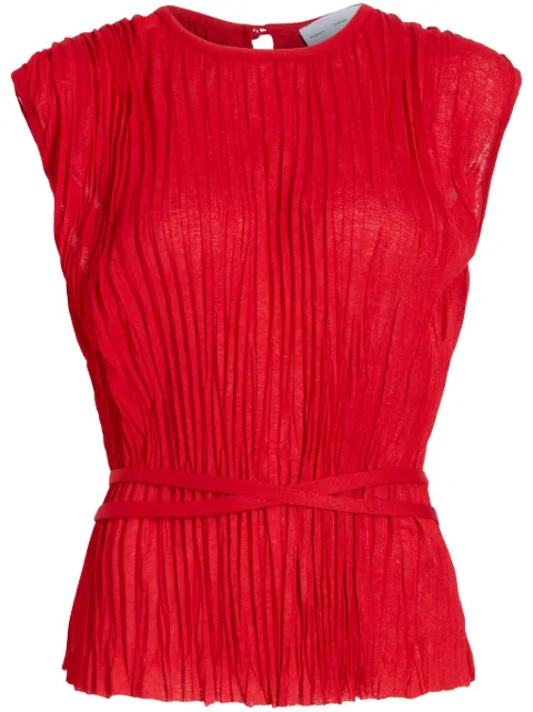 Proenza Schouler White Label Lyra top Red WL2524555JY117