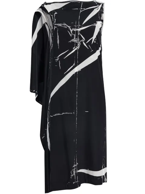 Proenza Schouler Ondine midi dress Black R2523018BYGP297