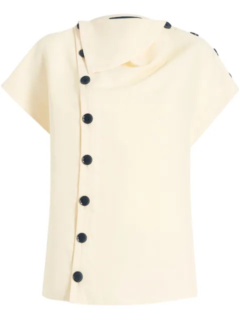 Proenza Schouler Zion blouse Neutrals R2524013BY333