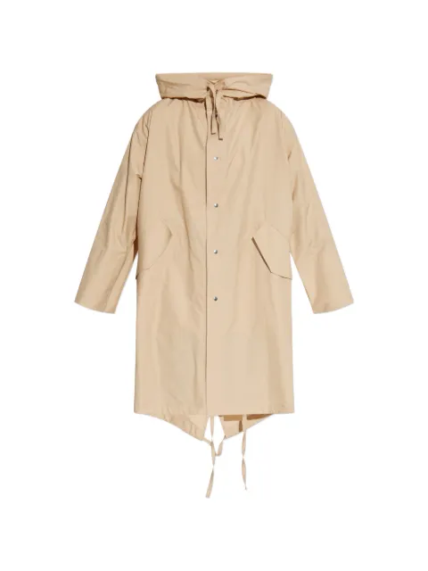 Jil Sander logo-print coat Neutrals J04AH0002J45026