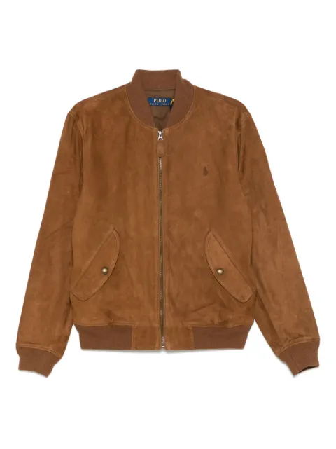 Polo Ralph Lauren Polo Pony-embroidered jacket Brown 710963338001