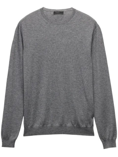 Prada crew-neck sweater Grey UMF030SOOO0B8