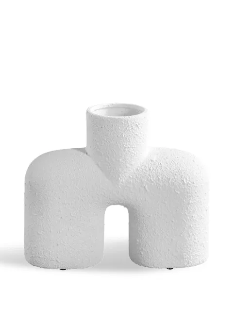 101 Copenhagen medium Cobra Uno vase (25cm x 10cm) White 245025