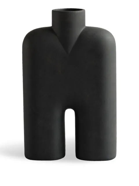 101 Copenhagen medium Cobra Tall vase (45cm x 10cm) Black 245017