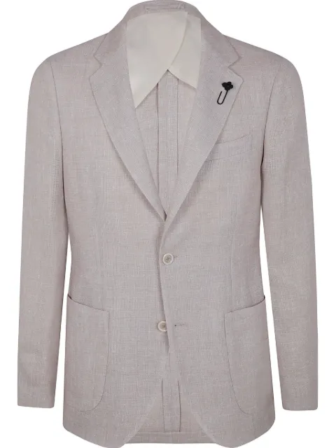 Lardini single-breasted blazer Grey ES528AEESIF64519
