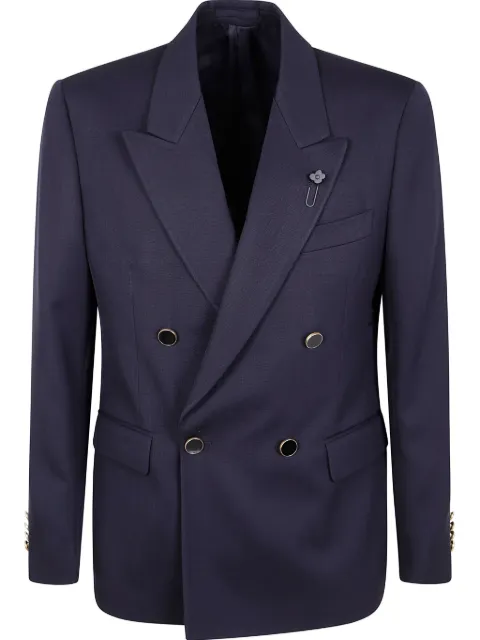 Lardini double-breasted blazer Blue ES5810ENESIF64423