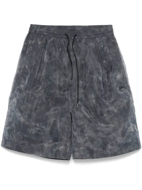 Juun.J organza-overlay shorts Grey JC5525P334