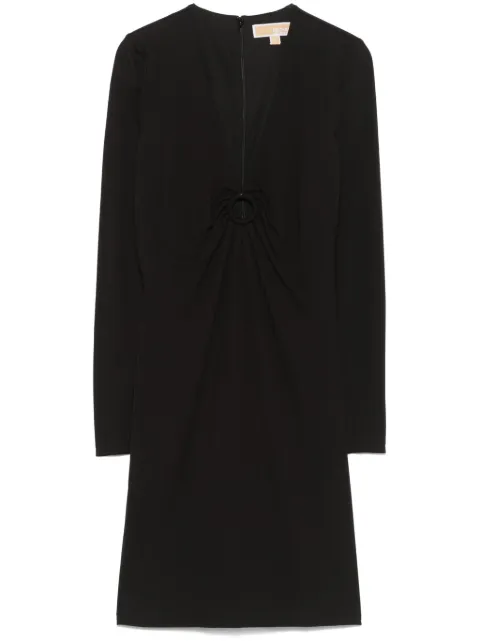 Michael Michael Kors matte mini dress Black MR582QNAPQ