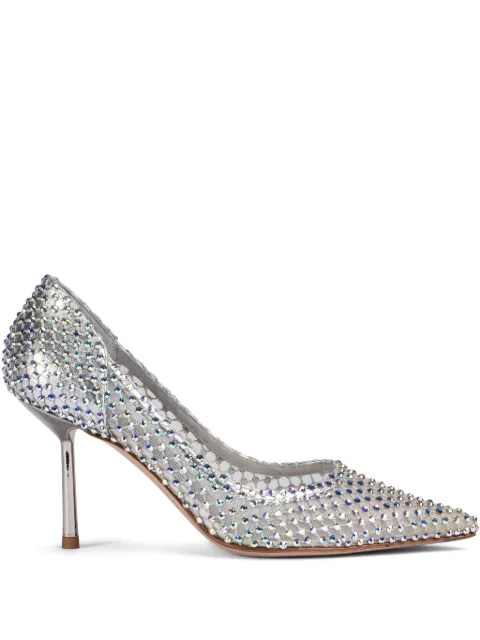 Le Silla 80mm Gilda pumps Silver 4270C080BMPPCAZ