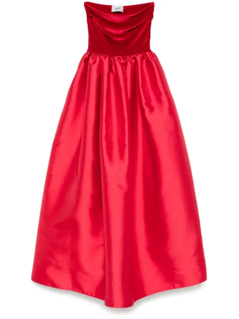 Atu Body Couture bandeau-style maxi dress Red AT25058