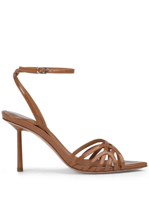 Le Silla 80mm Bella sandals Brown 6642A080L3PPKAB