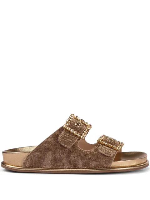 Le Silla Poolside slides Gold 3771D040MIPPSTD