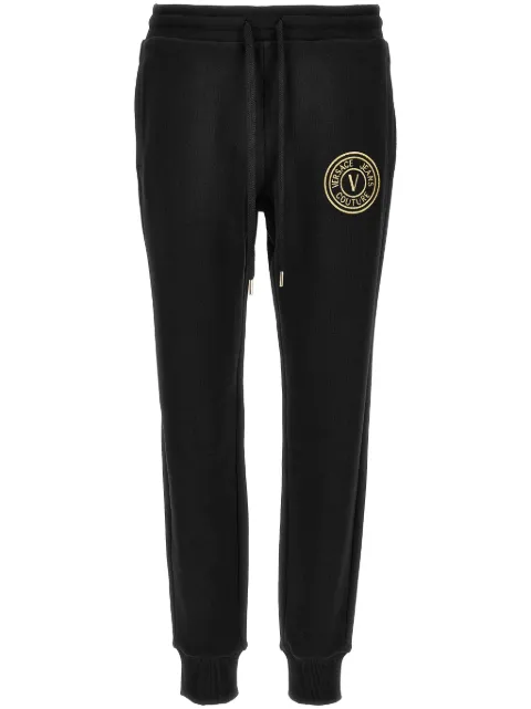 Versace Jeans Couture V-Emblem track trousers Black 78HAAT00CF01T