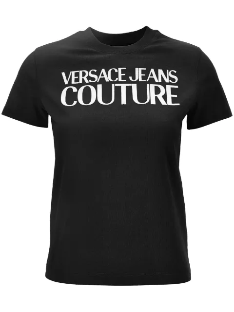 Versace Jeans Couture logo-print T-shirt 78HAHE05CJ00E