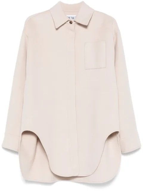 LOEWE Anagram-motif shirt Neutrals S359Y02XD5