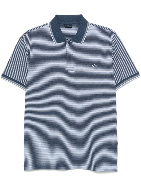 Paul & Shark striped polo shirt Blue 25411226