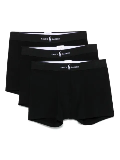 Polo Ralph Lauren logo-waistband boxers (pack of three) Black 714965507006