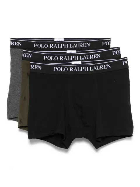 Polo Ralph Lauren Polo Pony-motif boxers (pack of three) Black 714830299142