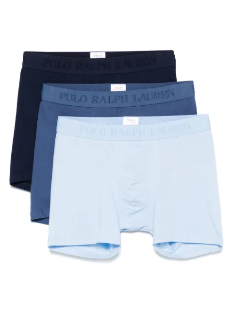 Polo Ralph Lauren logo-waistband boxers (pack of three) Blue 714966105001