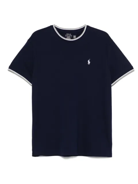 Polo Ralph Lauren embroidered-logo T-shirt Blue 710963492001