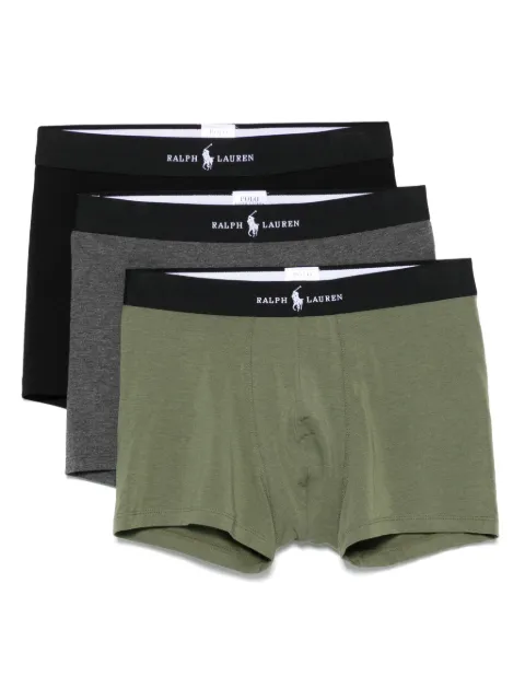 Polo Ralph Lauren logo-waistband boxers (pack of three) Black 714965507004
