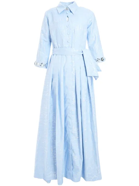 Baruni Zinnia gown Blue SS2517BL
