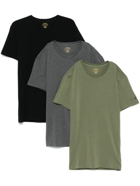 Polo Ralph Lauren logo-print T-shirt (pack of three) Grey 714965508003
