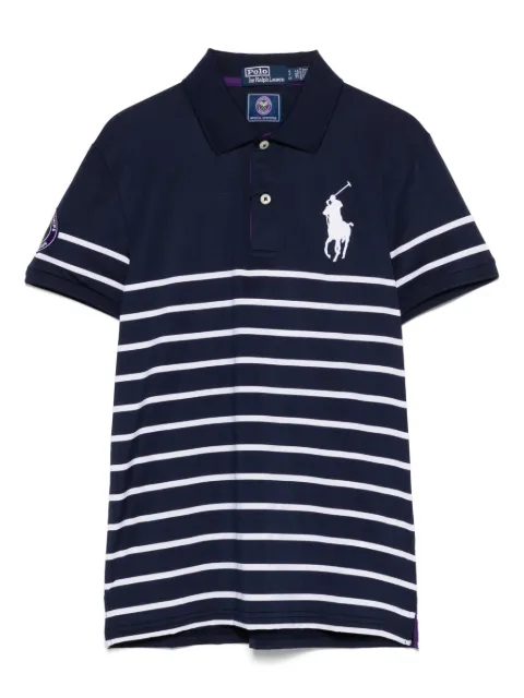 Polo Ralph Lauren Polo Pony-embroidered polo shirt Blue 211950044001