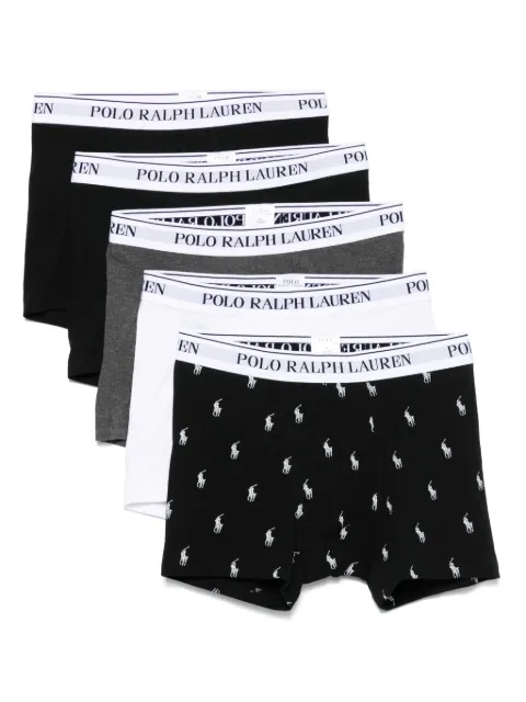 Polo Ralph Lauren logo-waistband boxers (pack of five) Black 714864292017