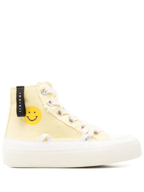 Inuikii Distressed Matilda sneakers Yellow 30103