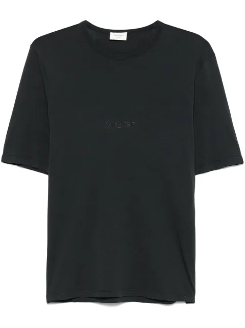 Saint Laurent crew-neck T-shirt Grey 818535YBHD2