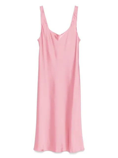 Lauren Ralph Lauren satin midi dress Pink 200970168