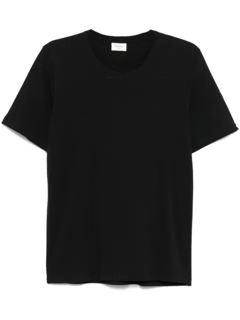 Saint Laurent cotton T-shirt Black 819395Y2ZJ2