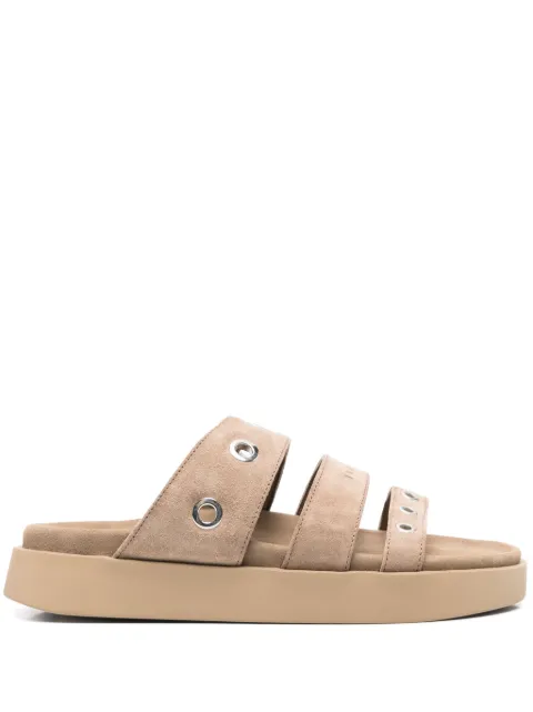 Inuikii leather sandals Neutrals 70104150