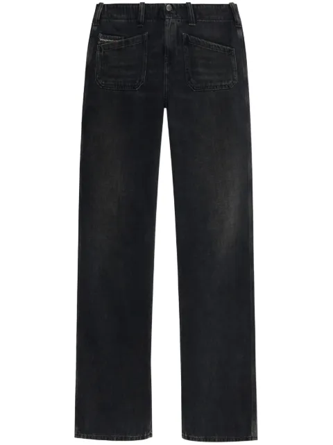 Diesel D-Keate 09j96 bootcut jeans Black A1577709J96
